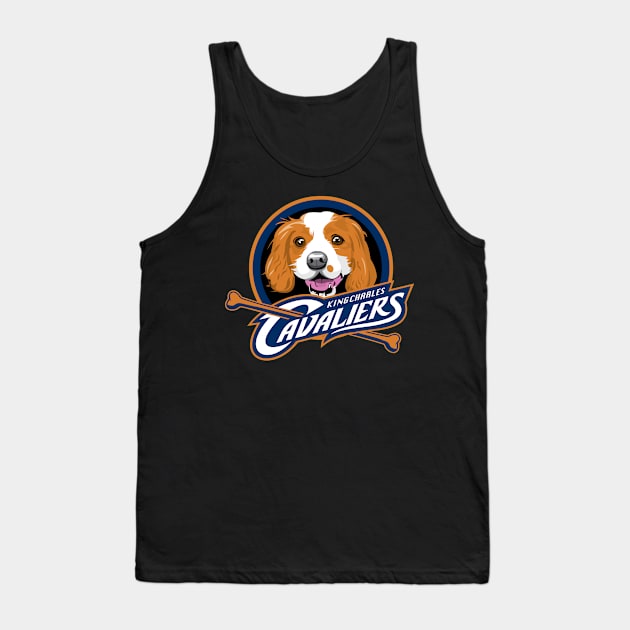 King Charles Cavaliers Tank Top by Rola